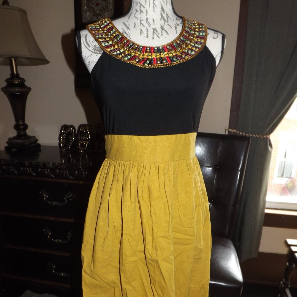 TIANA B. tribal boho dress